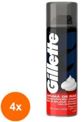 Gillette Set 4 x Spuma de Ras Gillette Classic, 200 ml
