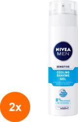 Nivea Men Set 2 x Gel de Ras Sensitive Cooling Nivea Men 200 ml