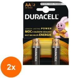 Duracell Set 2 x 2 Baterii Alcaline Duracell Turbo Max AA/R6, Blister (ROC-2xMAG1013453TS) Baterii de unica folosinta