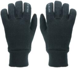 Sealskinz Windproof All Weather Knitted Glove Black XL Kesztyű kerékpározáshoz