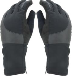 Sealskinz Waterproof Cold Weather Reflective Cycle Glove Black XL Kesztyű kerékpározáshoz