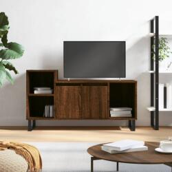 vidaXL barna tölgyszínű szerelt fa TV-szekrény 100x35x55 cm (831331) - vidaxl
