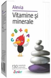 Alevia Vitamine si Minerale Junior, 30 comprimate