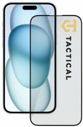 TACTICAL Glass Shield Sticlă 5D pentru Apple iPhone 15 Plus Negru