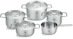 Fissler Set de vase pentru gătit PURE, set de 5, argintiu, oțel inoxidabil, Fissler - kulina - 2 164,00 RON