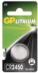 GP Batteries GP CR2450 Lithium gombelem 1db/bliszter (B15851) - nyomtassingyen