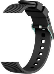 DEVIA Samsung Watch 1 / 2 / 3 46mm (22mm) Devia Deluxe Sport szíj fekete (GSM0110007)