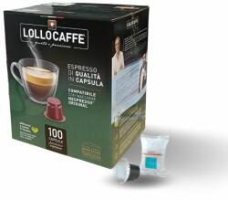 Lollo Caffé Capsule de cafea Lollo caffé ORO Espresso pentru NESPRESSO® 100 buc