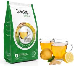 Dolce Vita Ceai de plante Dolce Vita cu ghimbir și lămâie pentru Dolce Gusto 12 capsule