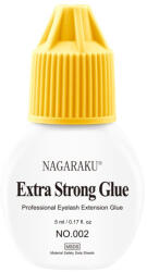 Nagaraku Adeziv Extra Strong Glue Nagaraku 5ml pentru extensii gene, uscare 1-2 sec, rezistenta 30-45 zile (NKAESG_NO2)
