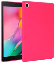 RUBBER Husă de protecție pentru Samsung Galaxy Tab A 8.0 2019 (T290/T295) roz neon
