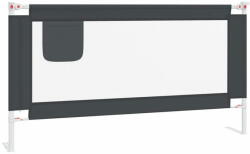  Vidaxl sötétszürke szövet biztonsági leesésgátló 160 x 25 cm 10230