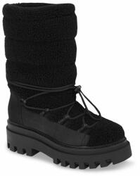 Calvin Klein Jeans Cizme de zăpadă Calvin Klein Jeans Flatform Snow Boot Sherpa Wn YW0YW01195 Triple Black 0GT
