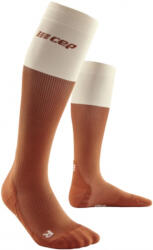 CEP Șosete de genunchi CEP knee socks BLOOM - Portocaliu - III