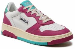KARL LAGERFELD Sneakers KARL LAGERFELD KL63021 White Lthr W/Pink