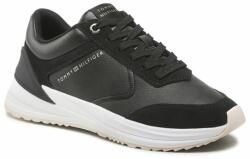 Tommy Hilfiger Sneakers Tommy Hilfiger Runner With Heel Detail FW0FW06621 Black BDS