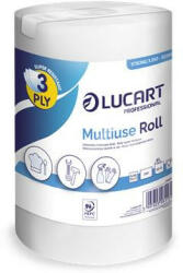 LUCART Törlőkendő, tekercses, univerzális, belső adagolású, 3 rétegű, LUCART "Multiuse Strong 3.250 (UBC62)