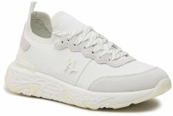 Karl Lagerfeld Sneakers KARL LAGERFELD KL52440 White Knit Textile Bărbați