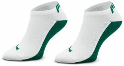 PUMA Set de 2 perechi de șosete medii pentru bărbați Puma Men Back Logo Sneaker 2P 938011 Green / White 04 Bărbați