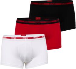 HUGO Red Boxeri roșu, negru, alb, Mărimea L