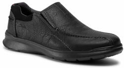 Clarks Pantofi Clarks Cotrell Step 261196157 Black Oily Leather Bărbați