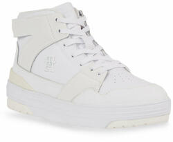 Tommy Hilfiger Sneakers Tommy Hilfiger Th Hi Basket Sneaker FW0FW07308 White YBS