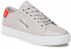 Calvin Klein Jeans Sneakers Calvin Klein Jeans Classic Cupsole Laceup Low Lth YM0YM00491 Eggshell/Cherry Tomato ACF Bărbați