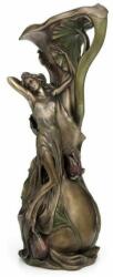 Veronese kancsó álmodozó hölggyel- bronz bevonatú - 33 cm (FOD-AN10038V4)