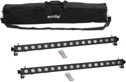 EUROLITE Set 2x LED PIX-16 QCL Bar + Soft Bag (20000991)