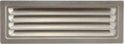 Dalap Rozsdamentes acélból készült szögletes szellőzőrács 204x60 mm (85102)