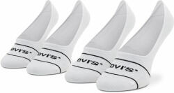 Levi's Set 2 perechi de șosete scurte unisex Levi's® 701219508 White