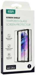 ESR SCREEN SHIELD képernyővédő üveg (2.5D, íves, karcálló, 0.3mm, 9H + felhelyezést segítő keret) ÁTLÁTSZÓ Samsung Galaxy S23 Ultra (SM-S918) (GP-142436)