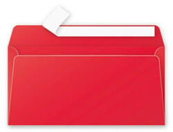 Clairefontaine Boríték Clairefontaine Pollen LA/4 szilikonos intenzív piros (5585C)