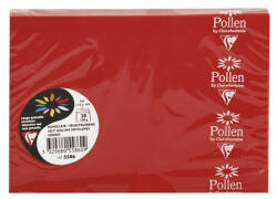 Clairefontaine Boríték Clairefontaine Pollen LC/6 szilikonos intenzív piros (5586C) - papir-bolt