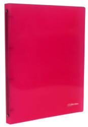 eCollection Gyűrűskönyv E-COLLECTION A/4 20 mm 4 gyűrű PP pink (2-608) - papir-bolt