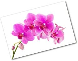 Wallmuralia. hu Üveg vágódeszka Rózsaszín orchidea 2x40x52 cm