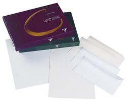 Clairefontaine Levélpapír Clairefontaine A/4 vízjeles finoman bordázott fehér (4643C) - papir-bolt