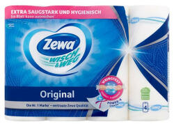 ZEWA Kéztörlő tekercses háztartási ZEWA Wisch&Weg Original 2 rétegű 4 tekercses (42832) - papir-bolt