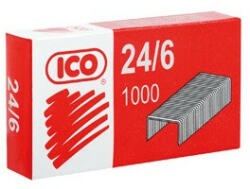 ICO Tűzőkapocs Ico 24/6 1000 db/doboz (7330024003) - papir-bolt