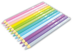 Y-Plus Színes ceruza Y-Plus+ Rainbow Pastel Jumbo 12 db-os hegyezővel (PC200300) - kreativjatek