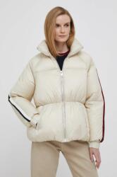 Tommy Hilfiger pehelydzseki női, bézs, téli - bézs XL - answear - 83 990 Ft