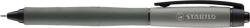 STABILO Zseléstoll, 0, 38 mm, nyomógombos, STABILO Palette , fekete (268/46-01) - irodaszerbolt