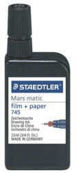 STAEDTLER Tustinta, 22 ml, STAEDTLER "Mars® Matic 745 M", fekete (TS745M29) - onlinepapirbolt