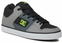 DC Shoes Sportcipők DC Pure Mid ADYS400082 Black/Grey/Green XKSG 42 Férfi
