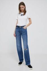 Calvin Klein Jeans farmer női, magas derekú - kék 28/30 - answear - 54 990 Ft