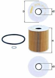 MAHLE Filtr Oleju Bmw - centralcar - 48,52 RON