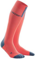 CEP - Sosete compresie alergare pentru femei 3.0 women socks - coral gri (WP40BX) - trisport