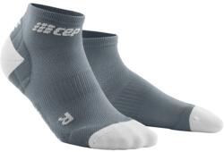 CEP - sosete compresie scurte femei Ultralight Compression Socks Low Cut W - gri inchis gri deschis (WP2AJY)