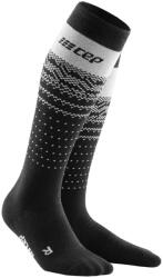 CEP - Sosete ski thermo lungi pentru barbati Ski Thermo Merino Socks - negru gri (WP30V8)