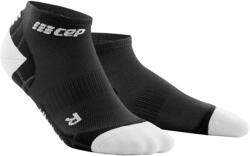 CEP - sosete compresie scurte Ultralight Compression Socks Low Cut - negru gri (WP3AIY)
